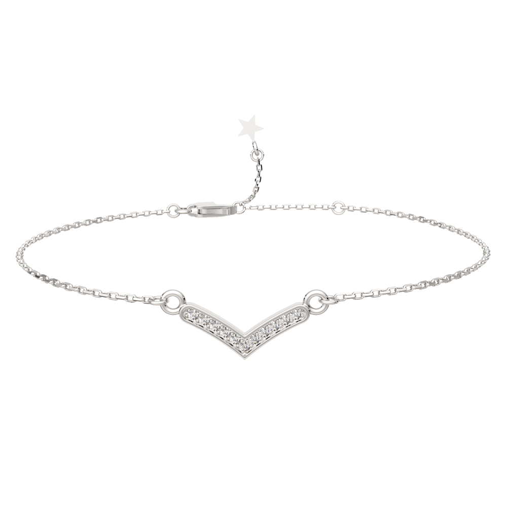 картинка Браслет из серебра Diadema от магазина Одежда+